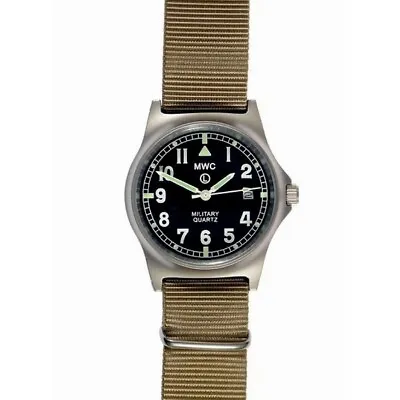 MWC G10 Lm Military Watch Date Desert Strap 50m • £112.58