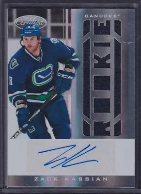 ZACK KASSIAN - 2011 Panini Certified Rookie Auto Patch #246 /299 • $8