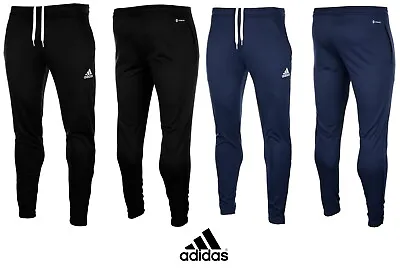 Adidas Mens Training Pants Ent 22 Tracksuit Bottoms Football Running Joggers Gym • £29.98