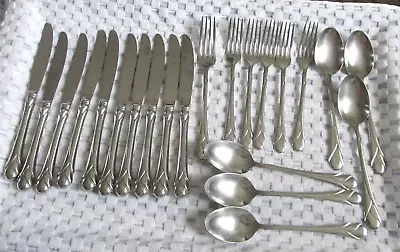 22 Pc MIKASA SWEET PEA GERALD PATRIC 18/8  Partial Set Flatware Japan • $135