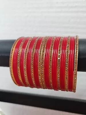 Red Bangles Fashion Jwellery  Set For Women • $21.95