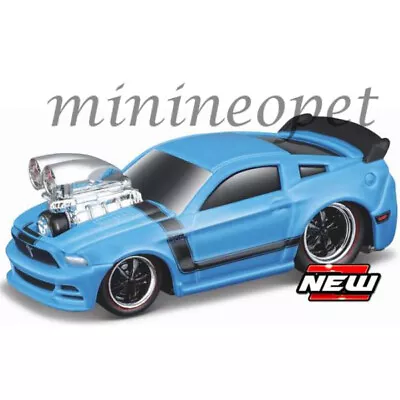 Maisto 15544bl Muscle Machine 2013 Ford Mustang Boss 302 1/64 Diecast Blue • $5.40