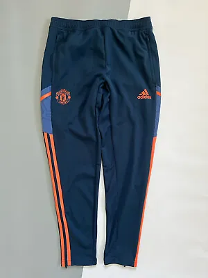 Manchester United Pants Training Size M Mens Soccer Football HG3987 Adidas • $47.99