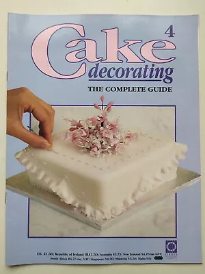 Cake Decorating Orbis Partworks Magazine 1993 Number 4 MAG ONLY NO GIFTS • £3.79