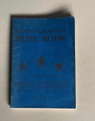 Wallace Heaton Photographic Blue Book 1956/57 • £14.50