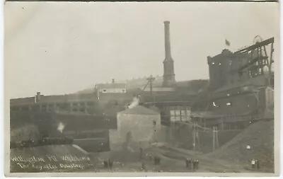 WELLINGTON PIT WHITEHAVEN MINING DISASTER 1910 COLLIERY - Cumberland Postcard • £95