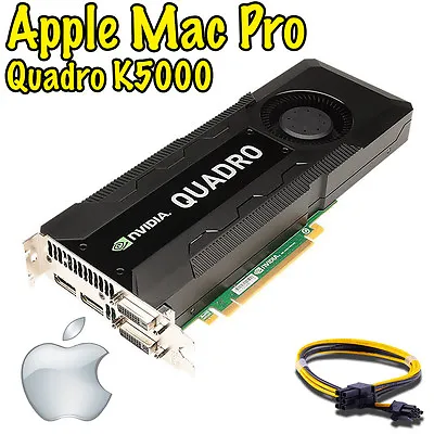 $140 • Buy Nvidia Quadro K5000 4GB Apple Mac Pro - Mojave Catalina Big Sur - IN STOCK!