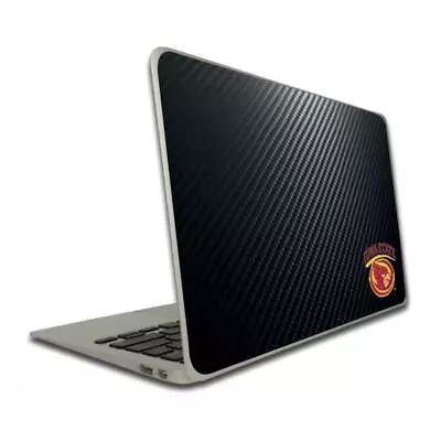 Iowa State University Vinyl Laptop Skin - Carbon Fiber With Oval Mascot Logo FRE • $16.95