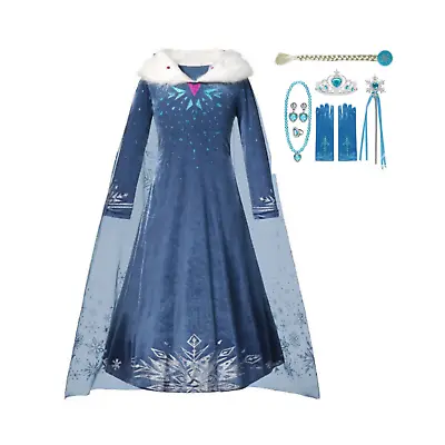 Disney-Inspired Frozen Elsa Dress Christmas Gift • $18.99