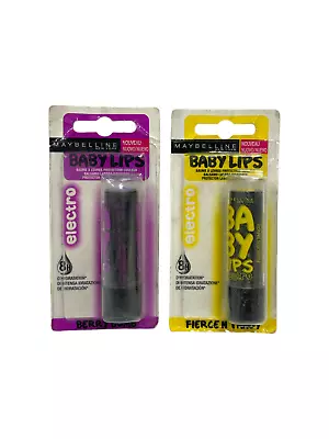  *Maybelline New York Baby Lips Berry Bomb 2 Pack/Fierce N Tangy 3 Pack YOU PICK • $14.99