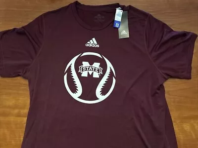 Mississippi State Baseball Adidas Creator Locker Icon Shirt (XL) X-Large $35 • $19.99