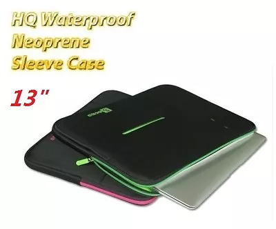 HQ Laptop Waterproof Protection Sleeve Case Soft Bag For MacBook 13 Inch • $18