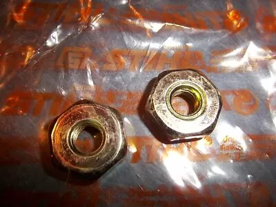 New Bar Gold Nuts Fits Stihl 026 Ms200 029 039 034 036 Ms440 00009550801  2 Pack • $6.92