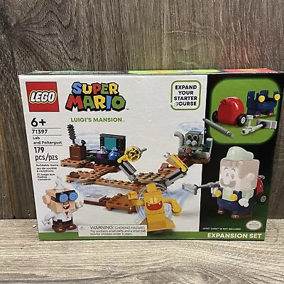 LEGO 71397 Super Mario LUIGI’S MANSION LAB And POLTERGUST Expansion Set NEW • $64.95