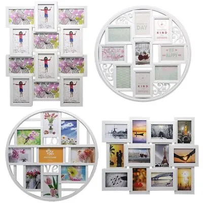 5/8/9/10/12 Photos Large Multi Picture Frame Family Love Home Decor Memories NEW • £13.99