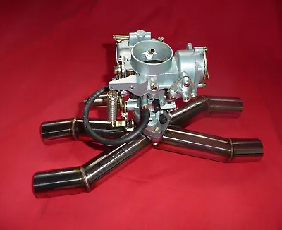 Goldwing GL1000-1100 Single Carburetor Manifold With Carburetor STAINLESS • $299