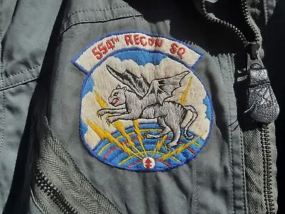 Original USAF 554 Recon Squadron K-2B Pilot Flight Suit Batcats Thailand Colonel • $425