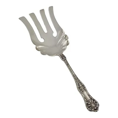 Sterling DOMINICK & HAFF 9 5/8  Asparagus Serving Fork NEW KING 1898 • $189