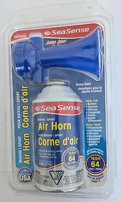 SeaSense Marine & Sports Air Horn Jumbo 8 Oz Size 1 Mile Range 127 Db NEW • $19.49