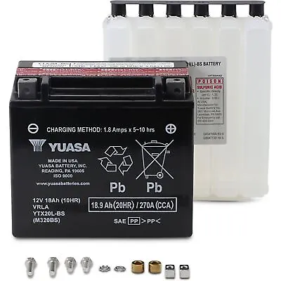 Yuasa AGM Maintenance-Free VRLA Battery For PWC YTX20L-BS  YUAM320BS • $102.96