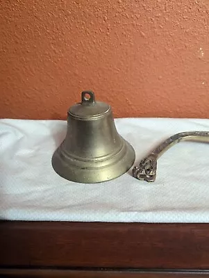 5  Solid Brass Bell Quality Marine Wall Mounted Ship Old Antique Hanging • $56