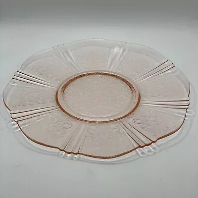 Macbeth-Evans  American Sweetheart  1930s Pink Depression Glass 12  Platter • $34.37