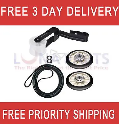 Maytag MEDC400VW0 Dryer Rollers Belt Pulley Kit • $21.95