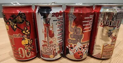 4x Coopers Draught Big Day Out Cans 2001 02 03 04 QOTSA RHCP FF NIN Beer Empty • $49