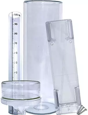 Official Stratus Precision Rain Gauge With Mounting Bracket (14  All Weather) • $43.99