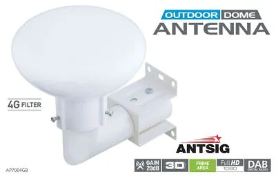 £34.75 • Buy Outdoor Amplified Aerial Antenna Digidome Omni Directional TV Digital Freeview