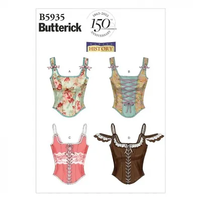 £14.74 • Buy Free UK P&P - Butterick Ladies Easy Sewing Pattern 5935 Corsets (Butteric...