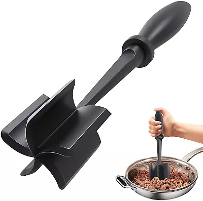Upgrade Meat Chopper Heat Resistant Meat Masher For Hamburger Meat Ground Beef • $11.77