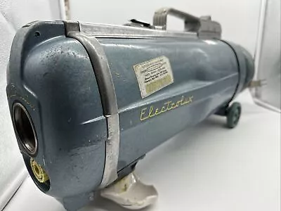 Vintage Electrolux Canister Vacuum Cleaner Model E Automatic WORKS *READ* • $34.97