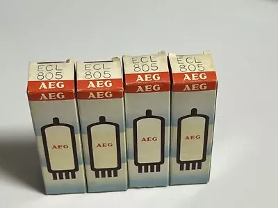 AEG ECL805 6GV8 Vacuum Tube Set Of 4 • $129