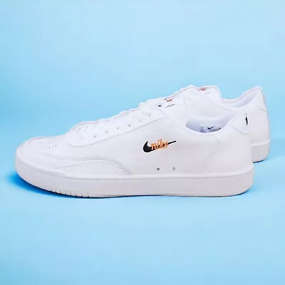 Nike COURT VINTAGE PREMIUM Men's White Casual Sneakers Shoes • $64.99