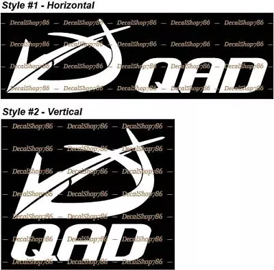 QAD - Archery/Hunting Equipment & Gears - Vinyl Die-Cut Peel N' Stick Decals • $4.25