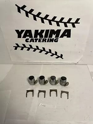 Four Yakima Q Tower SKS Lock Housings W/ Clips.USED. NO LOCK CORES. (bin O-3026) • $12.99