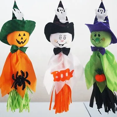 Halloween Ghost Hanging Decorations Indoor/Outdoor Halloween Party Decor PA • £5.08