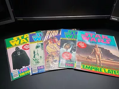 Star Wars 1977 MONTHLY Posters VINTAGE Darth Vader Luke LEIA Han C-3PO • $7.99