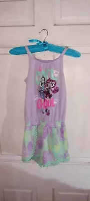 Monster High Cool To Be A Ghoul 7/8 Skirt Short Dress Pre Owned Fast Free Ship • $14.99