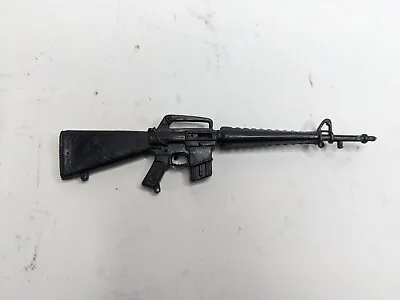 Vintage 1960's-70's GI Joe Hasbro HK Black M16 Machine Gun No Sling • $15.99