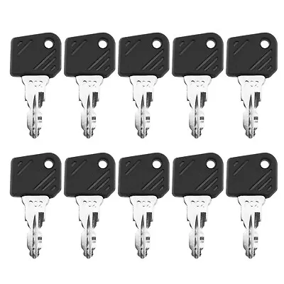 10x 802 Ignition Starter Keys For Linde Forklift Construction Machinery • £10.26