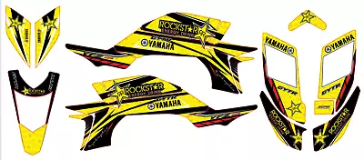 Fits YFZ450 2003 2004 2005 2006 2007 2008 Yamaha Graphic Decal Kit Stickers • $127.40