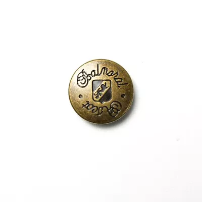 Balmoral Metal Buttons Jacket Brass Coat Accessories PACK OF 20 • £5.99