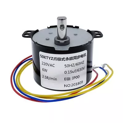 Motor Permanent Magnet AC 220V Speed Reducer Motor Controllable Parts Inversion • $24.99