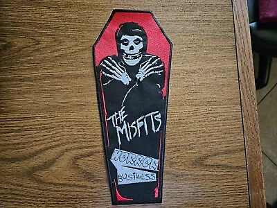 The Misfits Horror Business Sew On White And Red Embroidered Large Back  Patch • $14.99