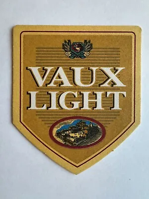 Vaux Light Vaux Breweries Ltd Castle Street Sunderland Vintage Beer Mat • £1.20