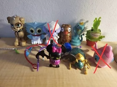 Monster High Secret Creepers Critters Set Lot Of 7 Pets RARE PRE-OWNED • $80