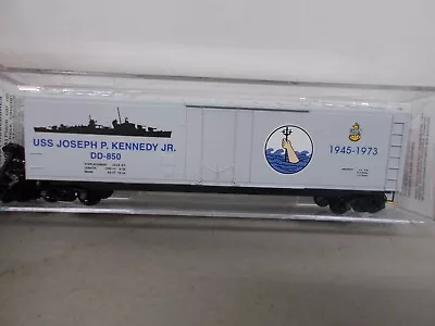 Microtrains~#03800404-uss J.p. Kennedy Jr. Navy #4-50' Boxcar #850~ N-scale • $18