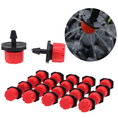 50Pcs Auto Drip Irrigation System Kit Micro Sprinkler Garden Tomatoes Watering • $8.89